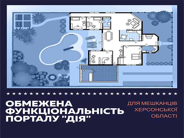 Щодо обмеженого функціонування порталу «Дія» для мешканців Херсонщини у будівельній галузі